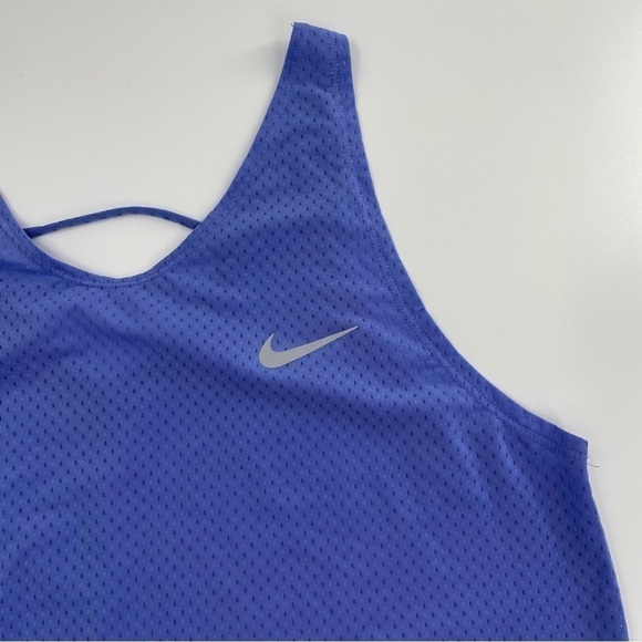 Nike Court Women's Victory V-meck Tank Top Mesh Vented‎ Back - Picture 2 of 9